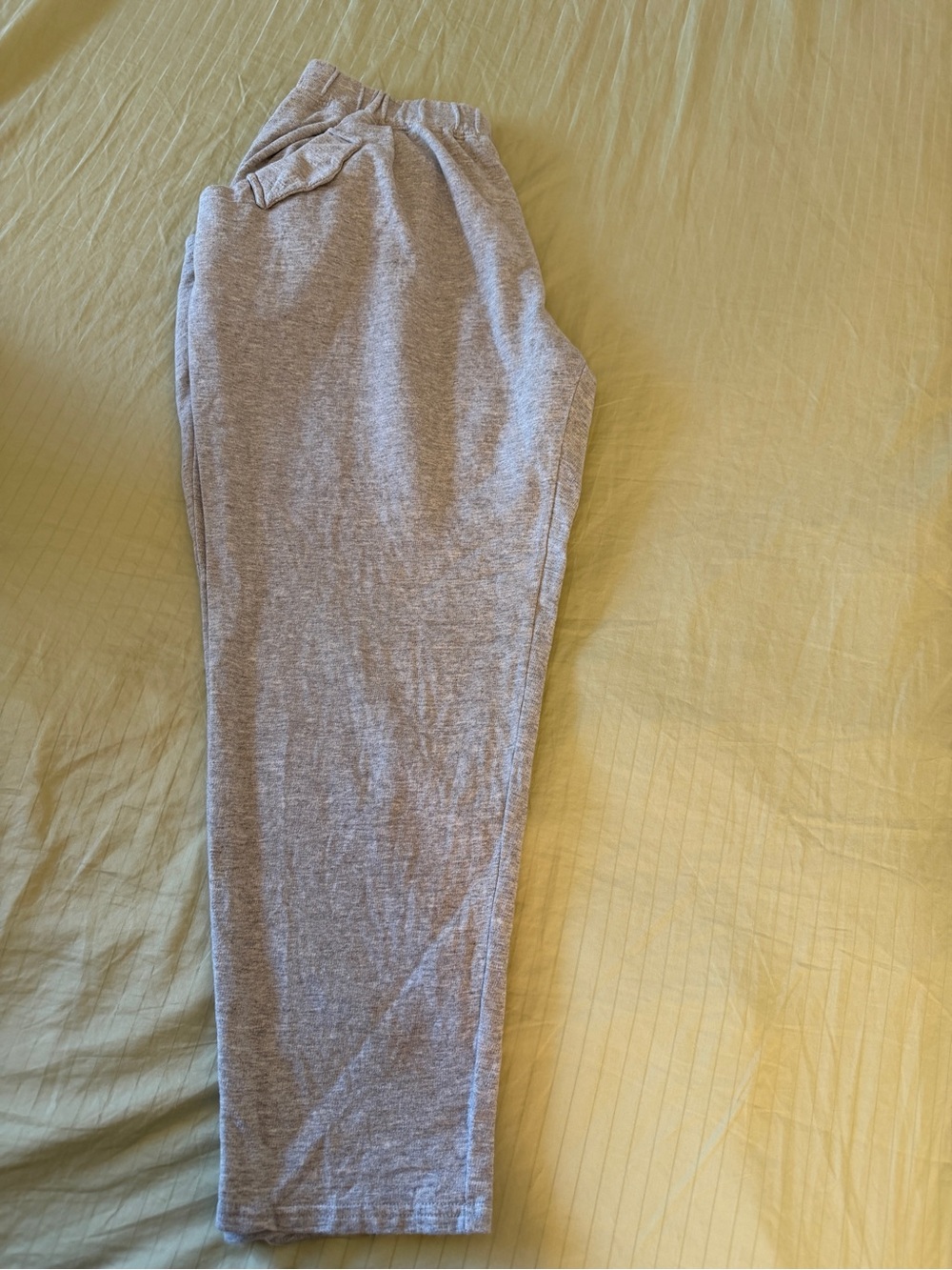 Women’s Gray Cozy Elastic-Waist Lounge Pants great condition ♥️ 💯 % cotton ♥️